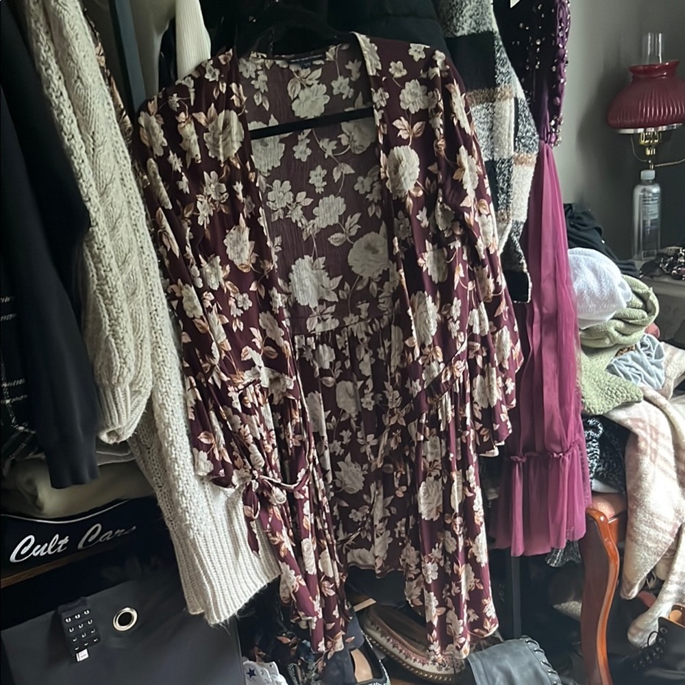 Floral Kimono Cardigan